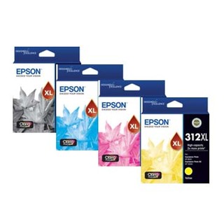 Epson 312XL Set of 4 High Yield Ink Cartridges