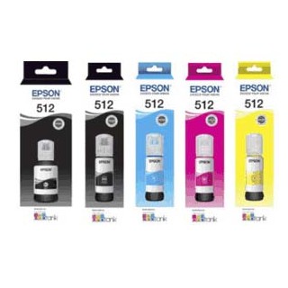 Epson T512 Set of 5 Eco Ink Tanks