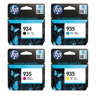 HP 934BK, 935C, M, Y Set of 4 Inkjet Cartridges