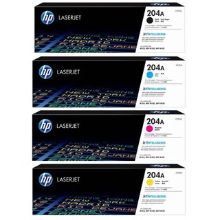 HP 204A BK, C, M, Y Set of 4 Colour Laser Toners