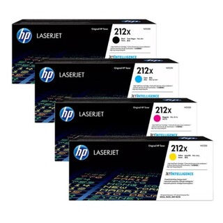 HP 212X BK, C, M, Y Set of 4 Colour Laser Toners