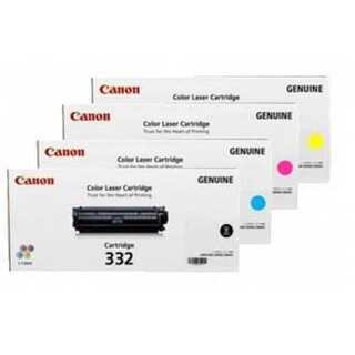 Canon CART-332BK, C, M, Y Set of 4 Colour Laser Toners