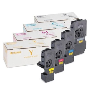 Kyocera TK-5244K, C, M, Y Set of 4 Colour Laser Toners