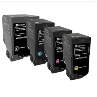 Lexmark CX725 BK, C, M, Y Set of 4 High Yield Colour Laser Toners