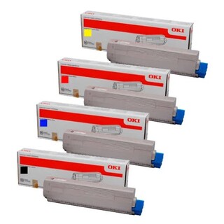 OKI C710N BK, C, M, Y Set of 4 Colour Laser Toners