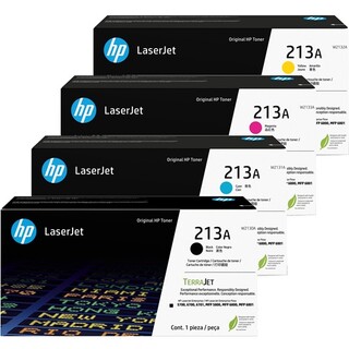 HP 213A / W2130A BK, C, M, Y Set of 4 Colour Laser Toners