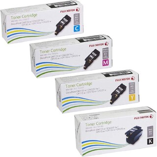 Fuji Xerox CT202264/5/6/7 BK, C, M, Y Set of 4 Colour Laser Toners