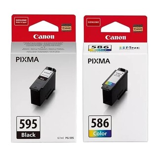 Canon PG-595 / CL-586XL Inkjet Cartridges - Twin Pack