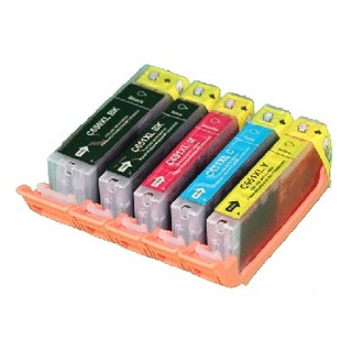 Generic Canon PGI-670XL & CLI-671XL Compatible Combo Pack