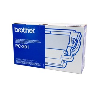 Brother PC-201 Print Cartridge + 1 Roll  