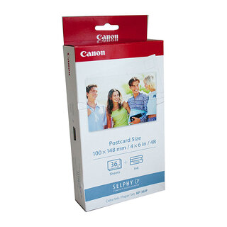 Canon KP36IP Ink & Paper - 36 Sheet Pack (6 x 4)