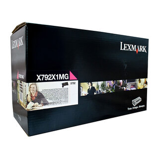 Lexmark X792DE Extra High Yield Prebate Magenta Toner Cartridge