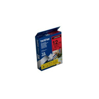 Brother TZe-431 / 12mm Black Text On Red Laminated Labelling Tape - 8 Metres