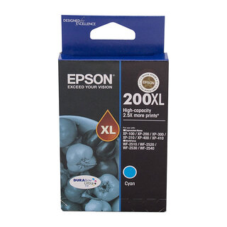Epson 200XL High Yield Cyan Ink Cartridge