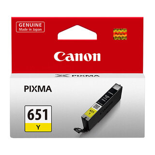 Canon CLI-651 Yellow Ink Cartridge