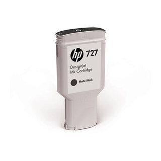 HP No.727 / C1Q12A 300ml Matte Black Ink Cartridge