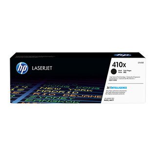 HP No. 410X / CF410X Black Toner Cartridge 