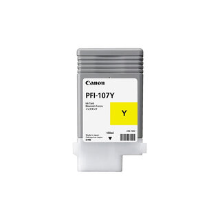 Canon PFI-107 Yellow Ink Cartridge