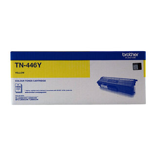 Brother TN-446 Extra High Yield Yellow Toner Cartridge