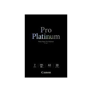 Canon Photo Paper Pro Platinum  A3  20 Sheets - 300gsm