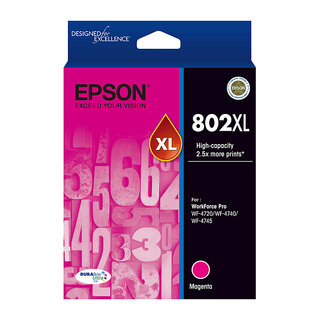 Epson 802XL High Yield Magenta Ink Cartridge