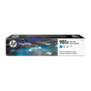 HP No. 981X Cyan Ink Cartridge