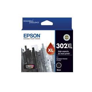Epson 302XL High Yield Black Ink Cartridge