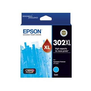 Epson 302XL High Yield Cyan Ink Cartridge