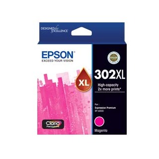 Epson 302XL High Yield Magenta Ink Cartridge