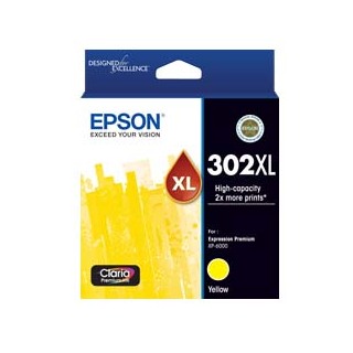 Epson 302XL High Yield Yellow Ink Cartridge