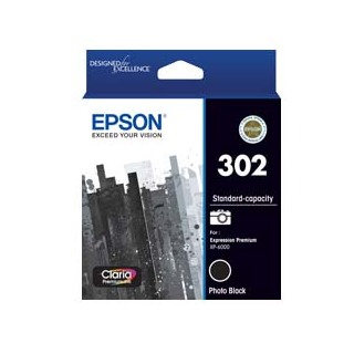Epson 302 Photo Black Ink Cartridge