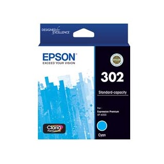 Epson 302 Cyan Ink Cartridge