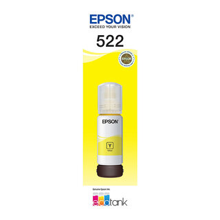 Epson T522 EcoTank Yellow Ink Bottle