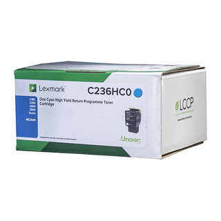 Lexmark C236 Cyan Toner Cartridge