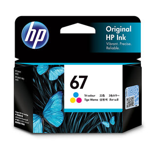 HP 67 Tri Colour Ink Cartridge