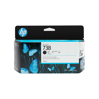 HP No. 738 / 498P2A 130ml Black Ink Cartridge