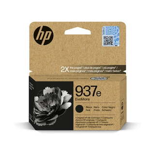 HP No 937e High Yield Black Ink Cartridge 4S6W9NA