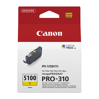 Canon PFI-5100 Yellow Ink Cartridge