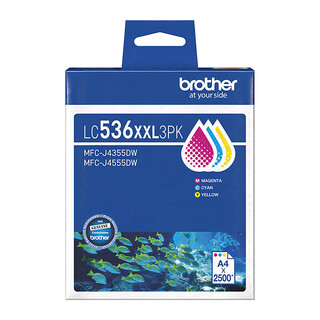 Brother LC-536XXL CMY Value Pack