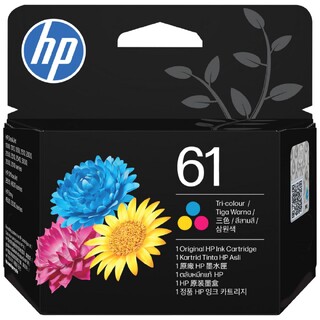 HP No 61 Tri Colour Ink Cartridge C0PA5AA