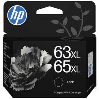 HP No 63/65 XL Black Ink Cartridge B7RT5AA