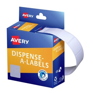 Avery Lable Square 19x19 White Rl900