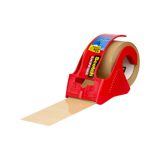 Scotch Packaging Tape 143 50.8mm x 20.3M Tan Box 6