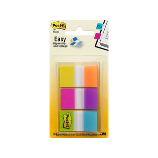 Post-It Flags 680-EG-ALT Alternate Colour Pack 3 Box 6