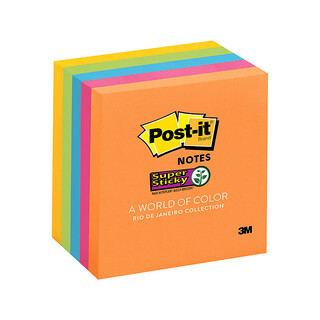 Post-It Note 654-5SSUC Rio De Janeiro73 x 73mm Pack 5