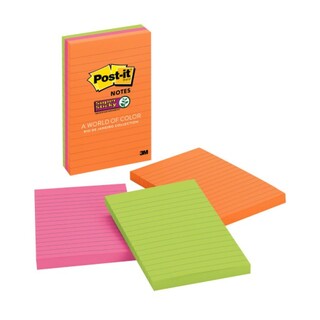 Post-It Notes 660-3SSUC Rio De Janeiro 101 x 152 Pack 3
