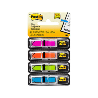 Post-It Flags 684-ARR4 Arrow Brights Pack 4 Box 6