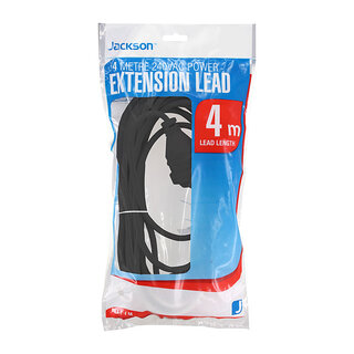 Jackson Extension Lead 4m Black