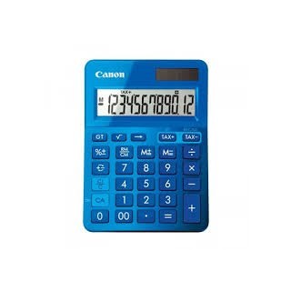 Canon LS-123MBL 12-Digit Desktop Calculator - Mettalic Blue