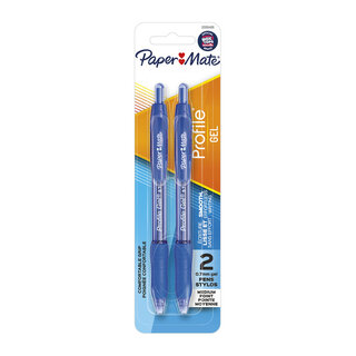 Paper Mate Profile Pen 0.7 Blue 2 Pack Box of 6 (2095466)